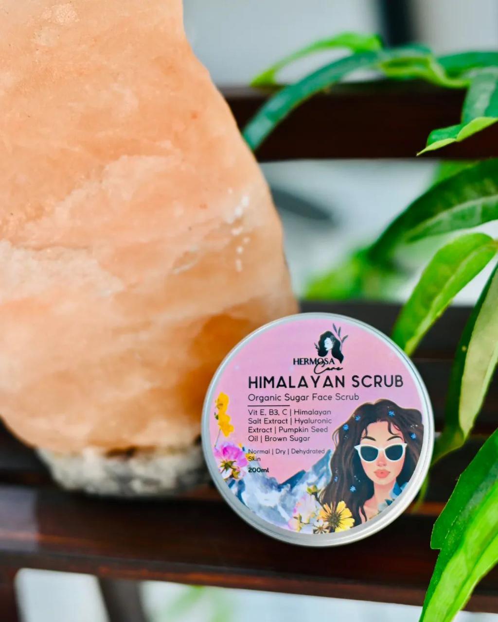 Himalayan face scrub